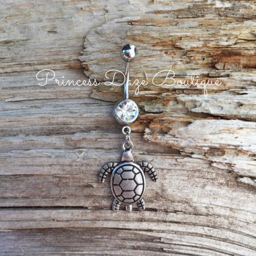 Turtle‎ Belly Button Navel Ring